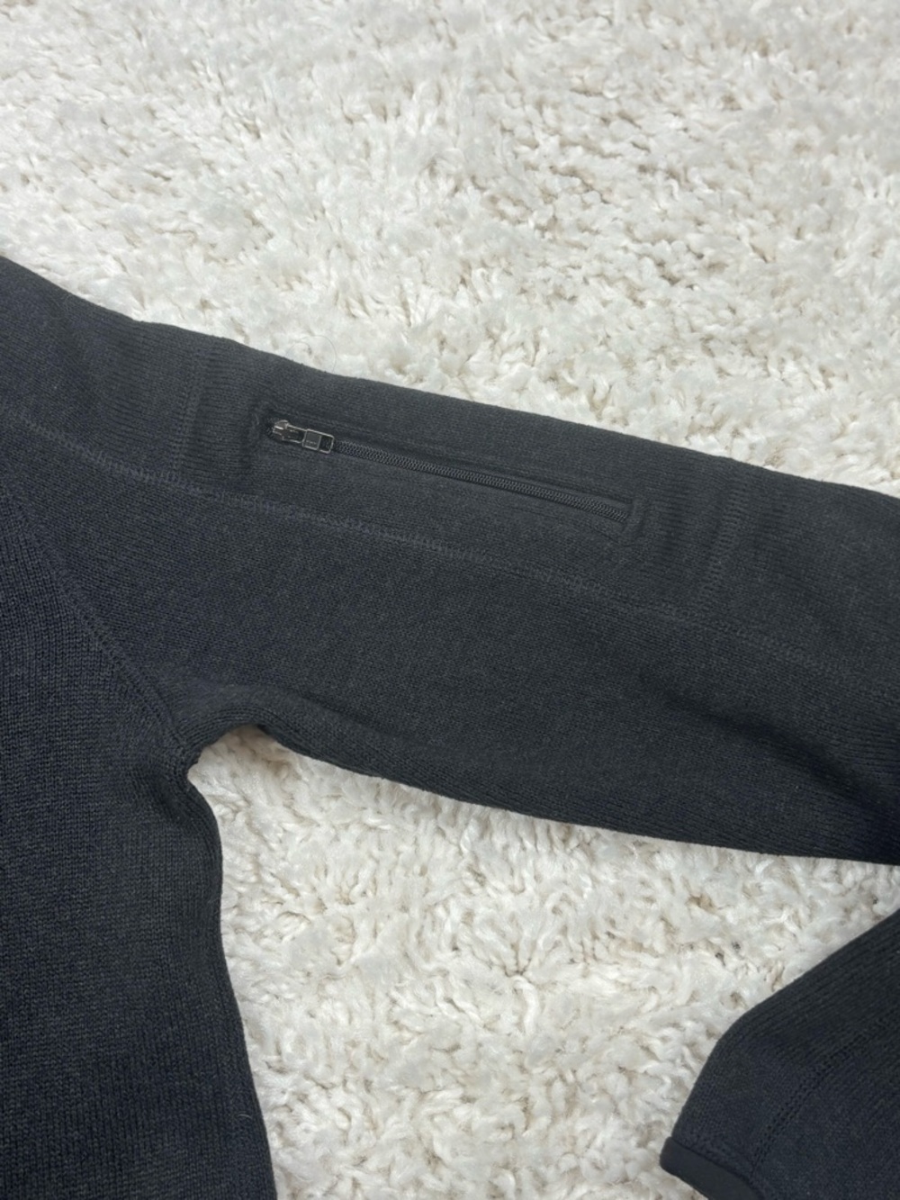Patagonia Better Sweater Knit Fleece Hoody Black Full Zip Jacket Women’s M - Picture 4 of 9